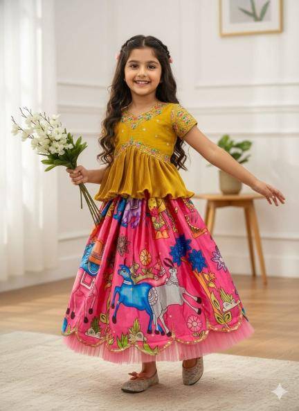PRESERNTING NEW DESIGNER KEDIYA STYLE Chinon Bulk kids clothing Mumbai